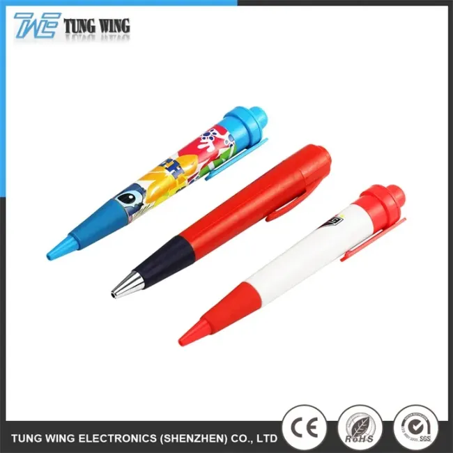 Plastic multi-color ballpoint pen promotional gift