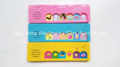 China 6 Button Apple Small Sound Module For Baby Sound Book , Indoor Learning Book for sale