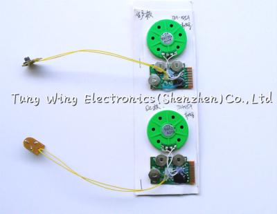 China Microprocesadores registrables de los sonidos del botón para la tarjeta de felicitación del cumpleaños en venta