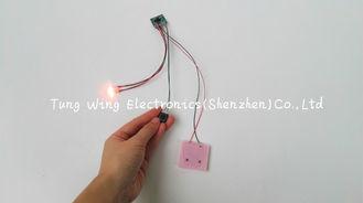 China Flashing LED Small Sound Module AG10 Battery With Beautiful Lights for sale