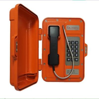 China Water Prevent Explosion Proof Cell Phone Full Duplex Talk On Handset for sale