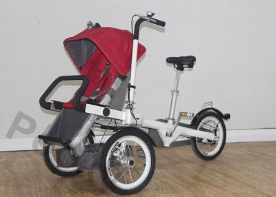 China Bici plegable segura de lujo combinada, bicicleta del cochecito del triciclo del cochecito de bebé del transformador en venta
