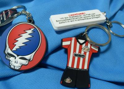China Festival Fashion Design Custom Imprinted Promotional Items Silicone Souvenir Keychain for sale