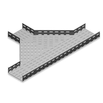 China Aluminum Alloy 6005-Ts Hdg Cable Support Tray Metal Perforated Cable Tray for sale