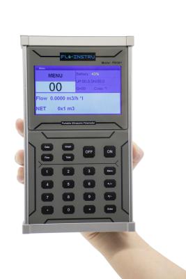 China Handheld Energy Flow Meter OCT Output Clamp-On Ultrasonic Flowmeter for sale