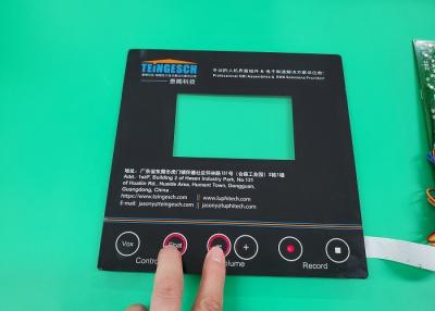 China Industrial Capacitive Membrane Switches Panel Assemblies With Backlighting Solution for sale