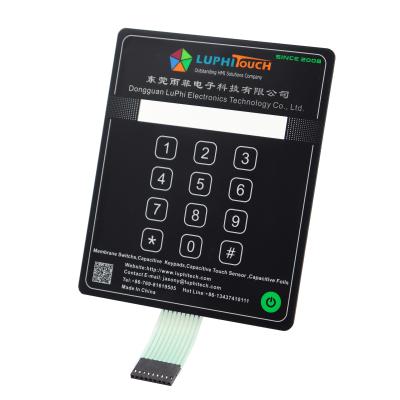 China Illuminated Tactile Membrane Keypad , Water Proof Backlight Membrane Switch for sale