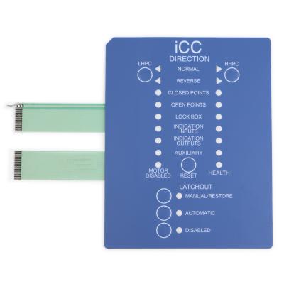 China ESD Shielding Waterproof Membrane Switches With Polycarbonate PC PET Material for sale