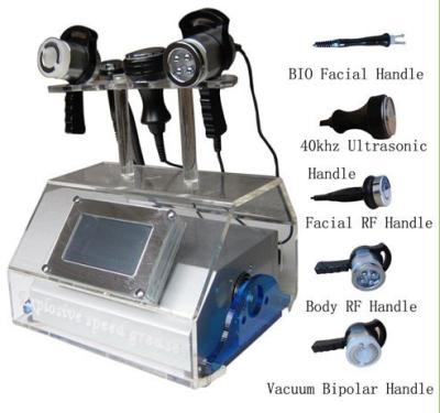China 5 In 1 Vacuum Ultrasound RF Cavitation Slimming Machine For Arms Fat Removal for sale