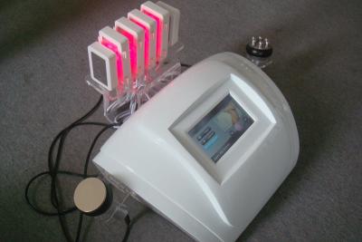 China Multipolar RF Fat Dissolving Lipo Laser Slimming Machine With Color Screen for sale