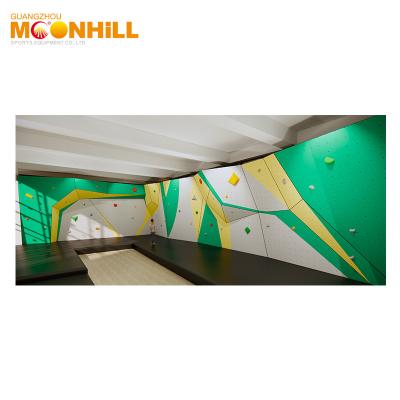 China ROHS Training Childrens Outdoor Climbing Wall Resin Compound For School for sale