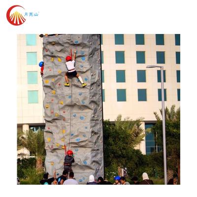 China Durable Reinforced Fiber Glass Rock Climbing Wall With CE Certification for sale