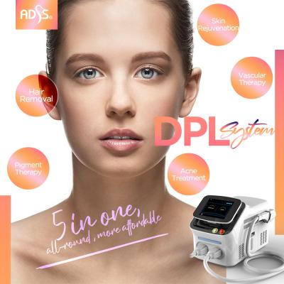 Chine Machine de rajeunissement de peau d'IPL DPL, machine vasculaire de retrait du laser 4000W à vendre