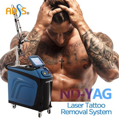 China 1064nm 532nm Yag Tattoo Removal Machine 2-10mm Spot Size for sale