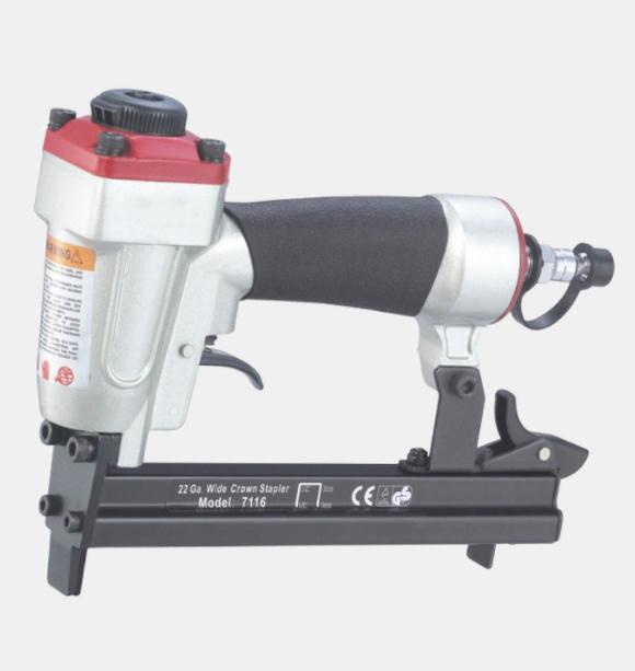 22gauge Fine Crown Air Stapler Pneumatic Staple Gun 7116