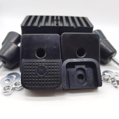 China Rubber Vibration Air Conditioner Cushion Mounting Bracket Shock Absorbing Pads for sale