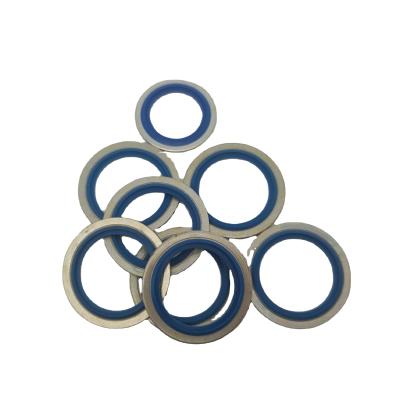 China Bonded Seal Rubber Spare Parts Self Centering Bonded Gasket Washer for sale