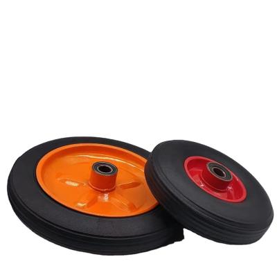 China Heavy Duty Rubber Spare Parts Small Solid Rubber Moulding Hand Wheel for sale