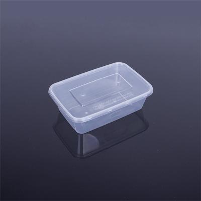 China Takeaway 173*115*55mm Disposable Plastic Food Tray for sale