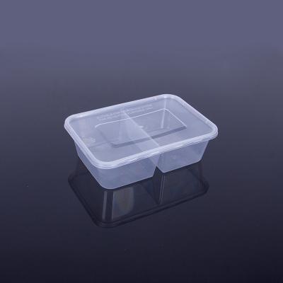 China Fast Food FDA 650ml Plastic Takeaway Containers for sale