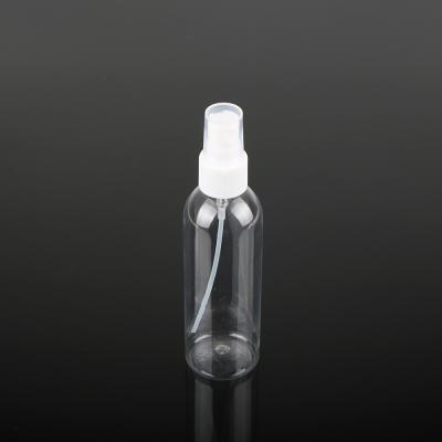 China Round Transparent 100ml Atomizer Spray Bottle For Cosmetic Water for sale