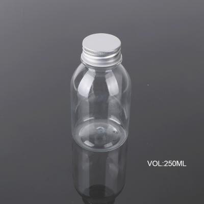China Mini Size Transparent 250ml Empty Plastic Bottles for sale
