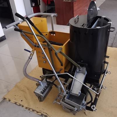China Labor Pushing Thermoplastic Applicator Machine Marking Speed 3-10m/Min for sale