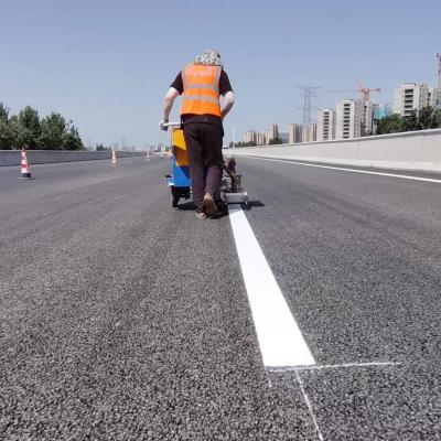 中国 自転式道路線標識機 冷塗装道路敷設機 販売のため