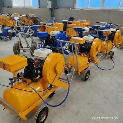 China 5000m2/HRoad Marking Auxiliary Machine Pavement Oil And Blower Machine for sale