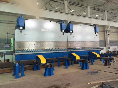 China 800T / 6000mm Electric hydraulic CNC Tandem Press Brake With Bending Steel Plates for sale