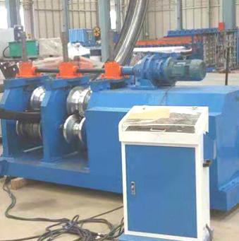 China Guardrail Steel 15KW 3 Roller Plate Bending Machine for sale