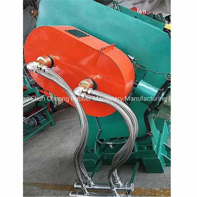Two Roll Calender Mill for Rubber - Operation View