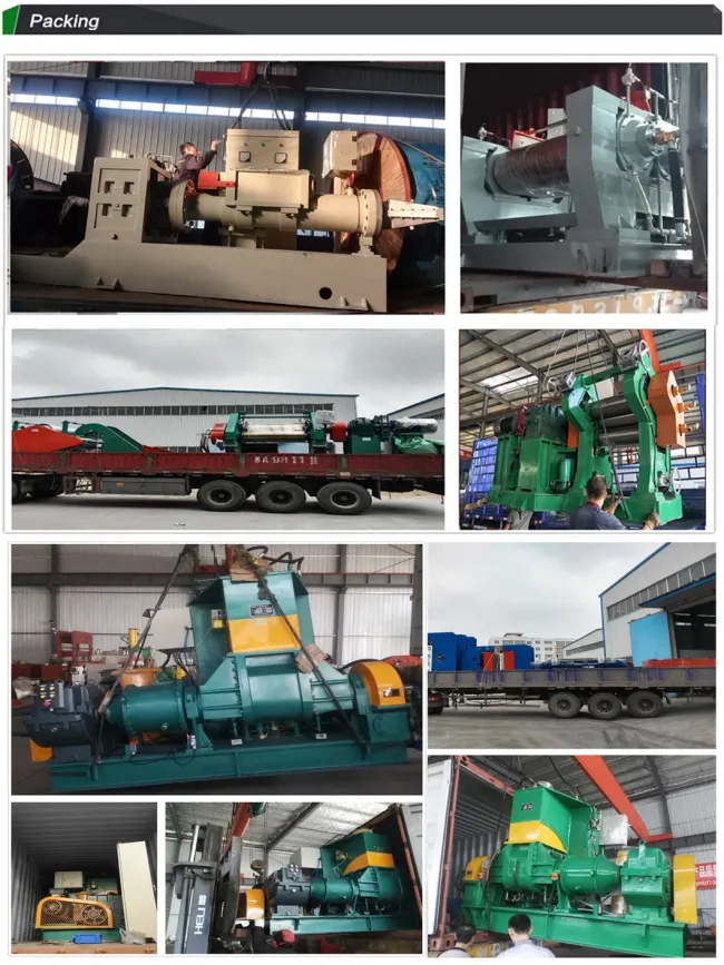 Rubber band production line packaging and shipping preparation