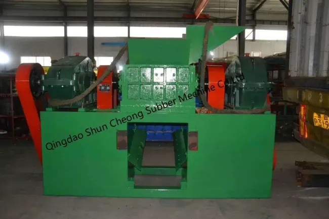 High Technology Rubber Tire Shredder for Rubber Chips