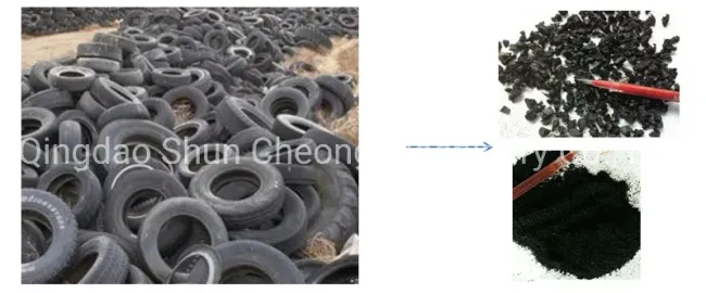 Single Hook Debeader/Waste Tire Recycling Machine