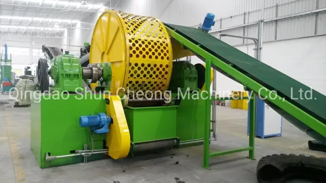 Single Hook Debeader/Waste Tire Recycling Machine