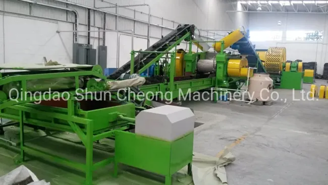 Single Hook Debeader/Waste Tire Recycling Machine