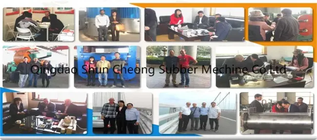 Long Life Four Roll Rubber Sheet Calendering Plant