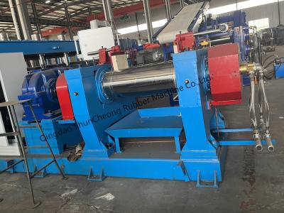 China Hardened Gear Rubber Mixing Machine，Rubber Mixing Mill with Blender for sale