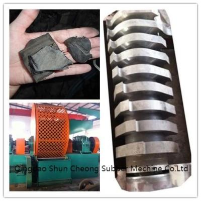 China Tire Recycling Equipment / Tire Shredder Machine For Waste Car Tire ZPS-900 for sale