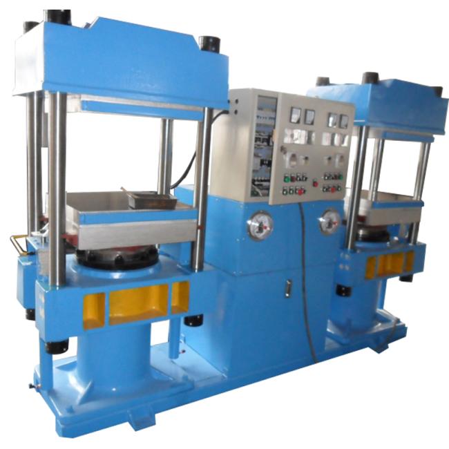 Vulcanizing press manufacturing process