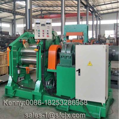 China Multifunction 7.5KW Three Roll Rubber Calender Machine XY-630 for sale