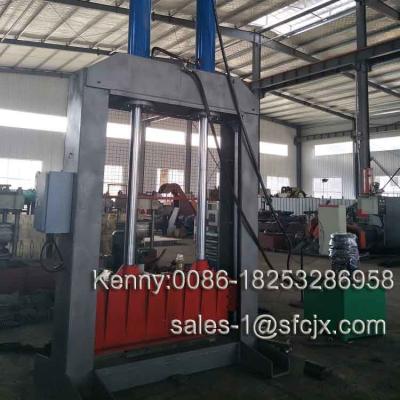 China OEM Rubber Cutting Machine With 100 Tons Cutting Force for sale