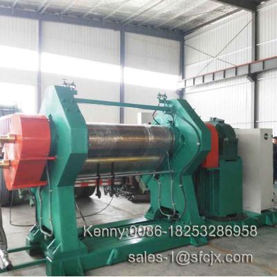 China CE Two Roller Rubber Calender Machine , Rubber Sheet Making Machine for sale