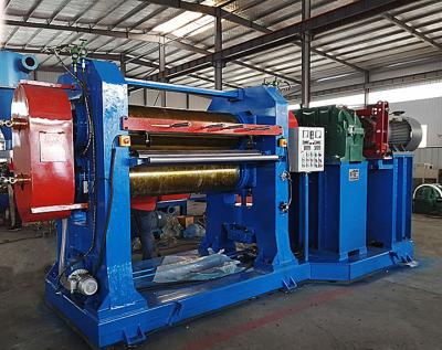 China XY-2I 900 High Accuracy Two Roller Rubber Calender Machine for sale