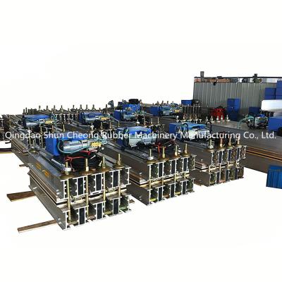 China Conveyor Belts Splicing Vulcanizing Press with Electrical Heating for sale