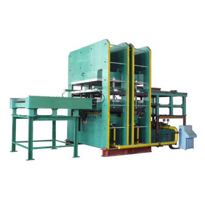 China Hydraulic Rubber Mat Vulcanizing Press With Rubber Mould For Sale for sale