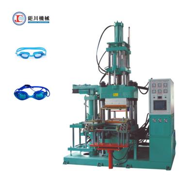 China Vulcanizing Press Machine On Silicone Mini Injection Molding Machine For Making Silicone Swimming Glasses for sale