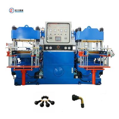 China Fabricação de produtos de borracha hidráulica Máquina de prensagem vulcanizante para válvula de pneumáticos de ar sem tubo de automóvel à venda