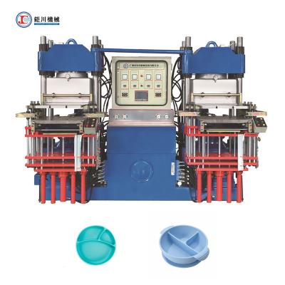 China Silicone Rubber Vacuum Compression Molding Machine Silicone Mold Making Rtv 2 For Making Silicone Baby Feeding Suction Plate for sale